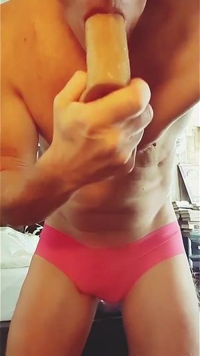 Barbie Panties and Smoke Rings Blowjob