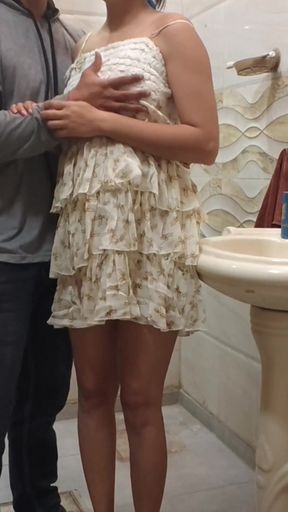 Epic moment from "Desi Indian Step Father punishes his young 18+ step daughter after he sees her smoking alone"