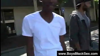 Blacks Thugs Breaking Down Hard Sissy White Boys 08