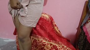 Indian Desi Bengali Girlfriend Cheating on Boyfriend at the Hotel Servant