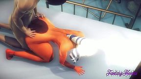 Asian Cosplay Hentai - Ahsoka Gets Creampied in a Hospital Bed