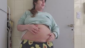 Belly Button Fingering Fetish – Playing with My Navel, Finger Inside, Simulated Penetration, Extreme Close-Up Intimate Navel Worship Video