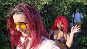 trilha do prazer com duas gatas