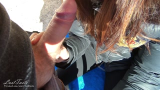 Casual outdoor fuck in an abandoned fortress - POV - LustTaste