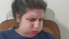 Closed Mouth Coughing Fetish – Subtle, Suppressed, Intimate Coughs Right Into the Camera