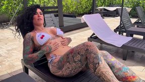Poolside Fantasy Fuck with Bianca Bailee and Dick Dealer Don