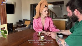 Stepmom MILF Anal and Blowjob with Teen Tantaly Doll