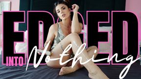 Edged into Nothing – Tease & Denial JOI with Foot Fetish, Creamed Legs & Orgasm Control