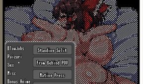 Hentai Game - Touhou Reimu Pixel Hentai Sex Animation