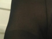 Femboy Raver in Spandex Bodysuit Tights