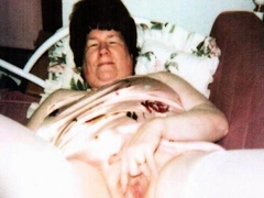 ILOVEGRANNY Homemade Granny Showing Selfies Slideshow Video