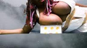 Giantess Goddess finds Tiny Home on her Land 1080 smaller