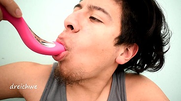 HUSH vibrator in my mouth