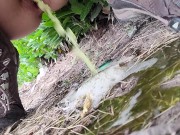 Nerdy Faery Naughty Public Piss