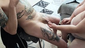 Mom's nasty secret&#x1F92B;: jerking off &mdash;  sucking cock&#x1F32D; &mdash;  and savoring my sperm explosion