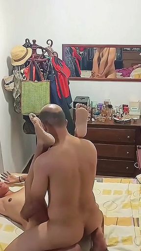 Bed, Room and a Big Cock: This Is How My Stepbrother Fucks Me, How Well He Does It.