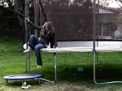 Amber: Outdoor Trampoline