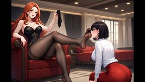 Foot Worship Confessions #59: My Submissive's Pantyhose Obsession