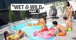 Wet & Wild Pool Party Part 1