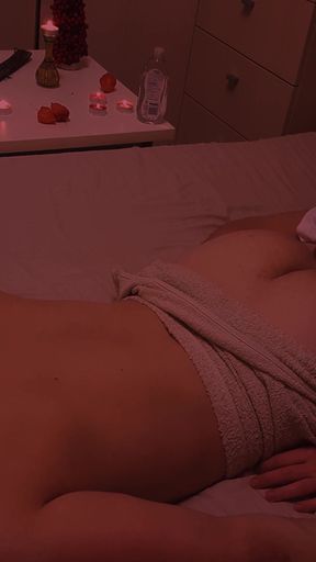 Epic moment from &quot;horny masseuse loves to SUCK my cock - THROABBING ORGASM, mouth cum&quot;