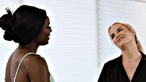 All Girl Massage - Hot Masseuse Vic Knows How To Please Her Sexy Ebony Client Ana Foxxx