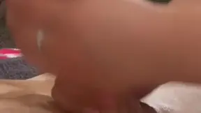 Oily hand job ended in cum dump  Who wants to try this?