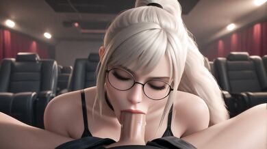 AI anime cowgirl deepthroat big dick big tits