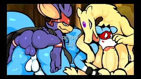 Oh So Hero [Gay Hentai game PornPlay] Ep.11 public bukkake on the beach with a muscular cop and strangers