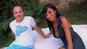Beautiful Big Boobs Girlfriend Pussy Licking Pussy Fucking In The Garden...cum In Mouth