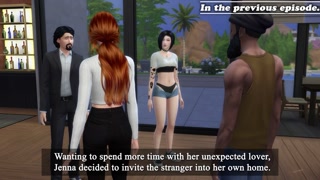 Stepmother &amp; Stepdaughter get Used by Filthy Homeless - Part 3 - DDSims