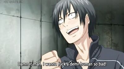 Watch these anime monster girls get their pussies wrecked by massive cocks in a hilarious hentai clip