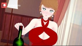 Mylene Hoffman hotel Handjob and Sex (Koikatsu)