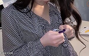 Home visit again while husband is absent. . . a wife who is on maternity leave with a half face.