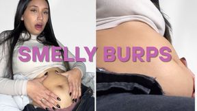 Loud, smelly burps… while eating chocolate and drinking soda