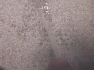 Peeing All Over My Soaking Void urine-Stained Carpet