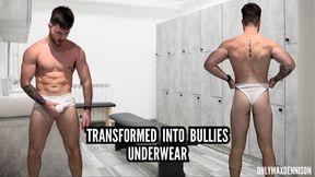 Transformed into bullies underwear