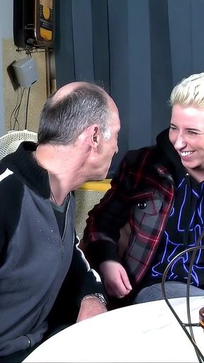 Street Fucker BBW and Blonde MILFs Wild Couch Fuck