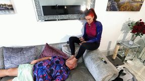 Feet On Face Jennifer (4K)