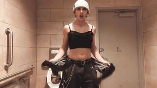 Alt Tgirl/Femboy Buys a Faux-cock and TUCKS THEMSELVES IN THE SHOWER (PUBLIC SHOWER, NEARLY CAUGHT)