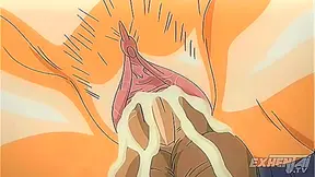 Horny Hentai Cutie Craves Creampie Pleasure in Hot Bedtime Fun