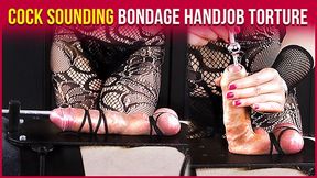 Cock Sounding Bondage With Teasing And Edging Handjob Era
