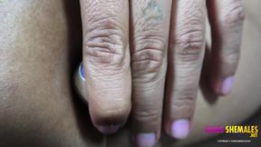 Hung Bunny Latina Trans Strokes Massive Cock Till Gushing Cum Blast