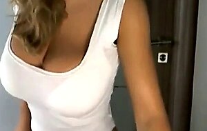 Amateur Latina College Babe With Huge Natural Tits on Webcam