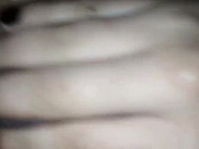 Wet pussy dripping during a deep anal sex