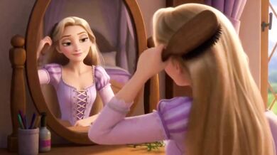 Tangled Rapunzel blowjob debut messy gushing HD Ai cartoon shrek