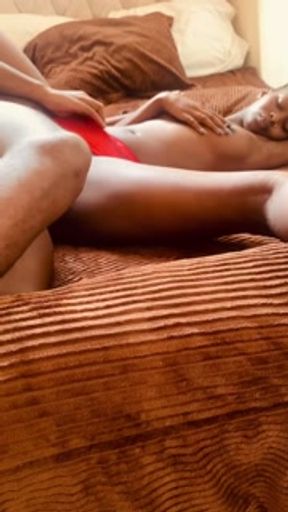 Took a bite on my side piece💦