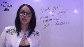 Tips for passing as a female in public! Lessons for a sissy - Film 2