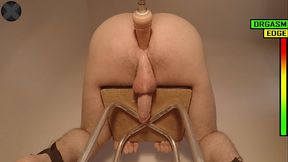 4 ORGASMS With ANAL VIBRATING PROSTATE MACHINE - Makes me MOAN In PLEASURE