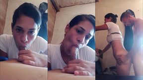oral y anal doloroso con final inesperado