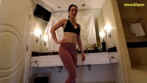 sunshine tampa bae wetting sexy yoga pants